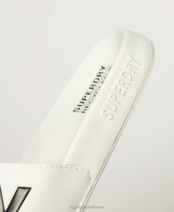 Superdry glisoare de bază de cod pantofi alb femei JX0Z4346