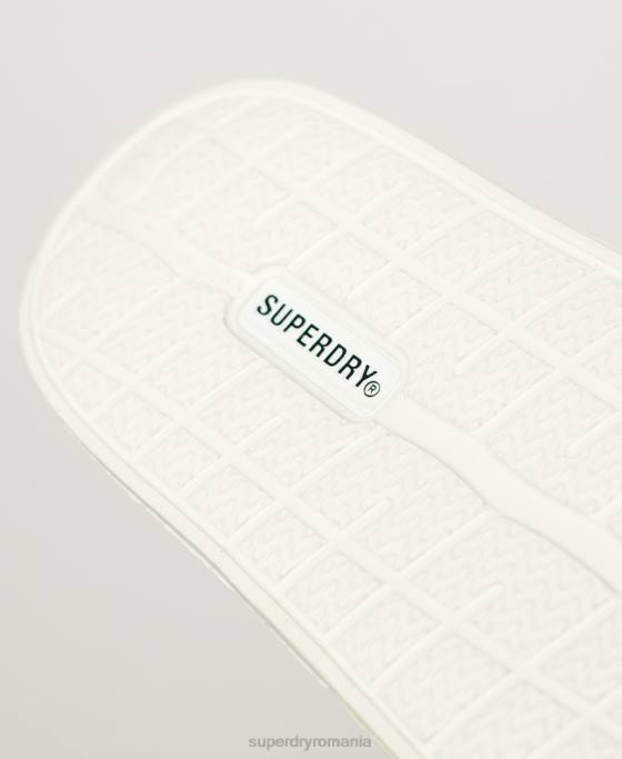 Superdry glisoare de bază de cod pantofi alb femei JX0Z4346