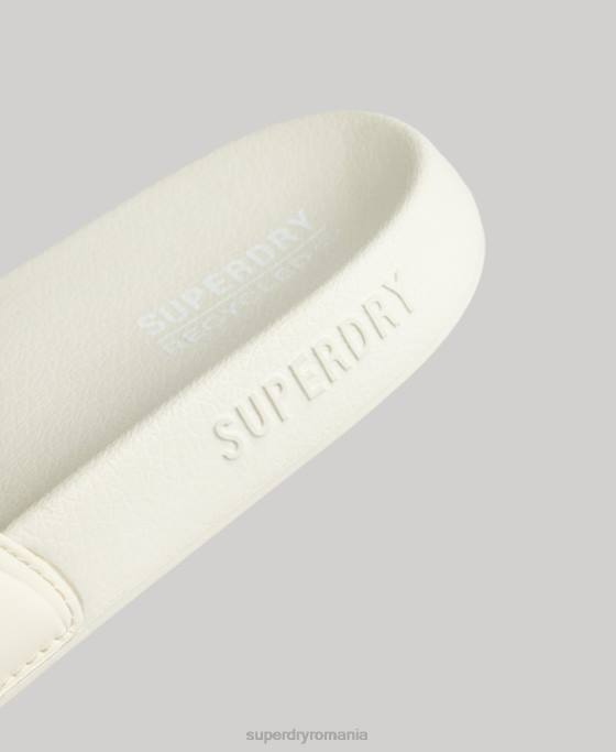 Superdry glisoare de bază de cod pantofi cremă femei JX0Z4390