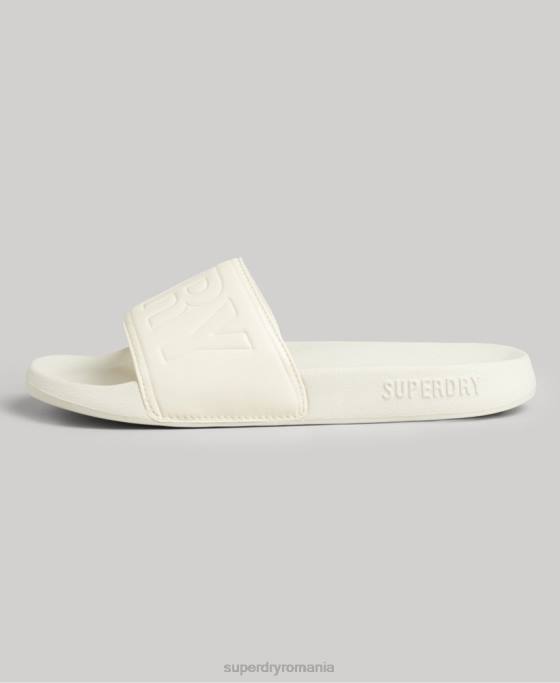 Superdry glisoare de bază de cod pantofi cremă femei JX0Z4390