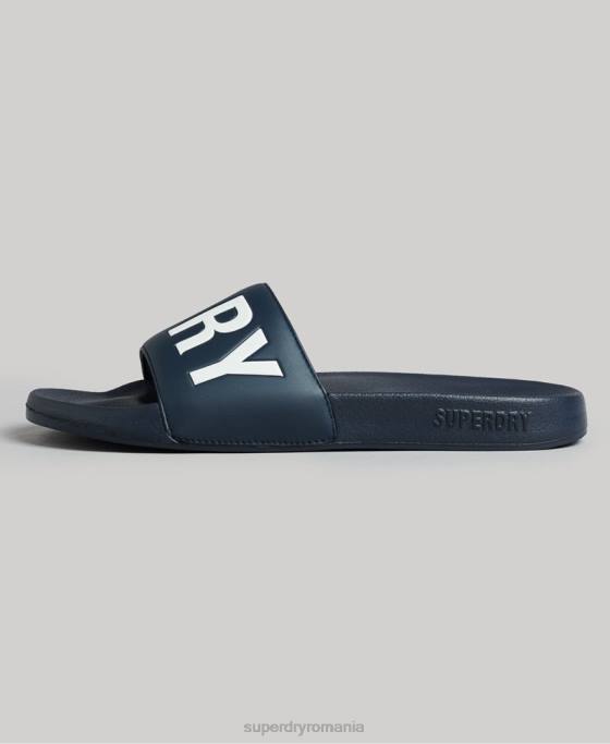 Superdry glisoare de bază de cod pantofi marina bărbați JX0Z1907