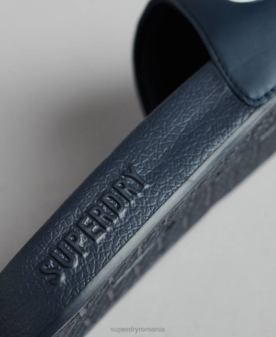 Superdry glisoare de bază de cod pantofi marina bărbați JX0Z1907