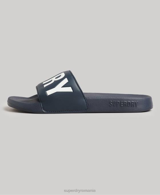 Superdry glisoare de bază de cod pantofi marina femei JX0Z4359