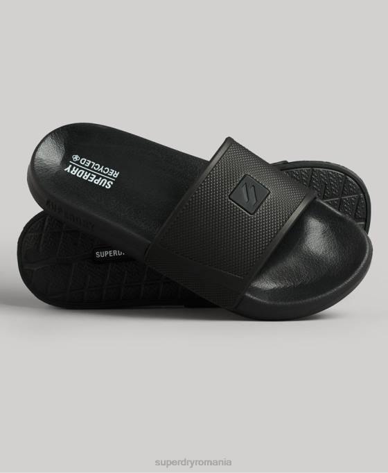 Superdry glisoare de tehnologie de codare pantofi negru bărbați JX0Z97