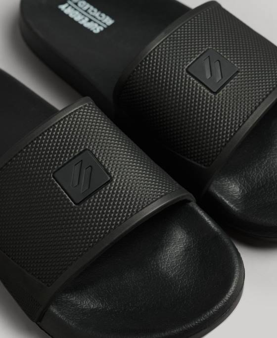 Superdry glisoare de tehnologie de codare pantofi negru bărbați JX0Z97