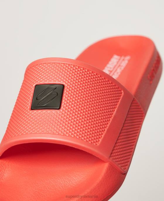 Superdry glisoare de tehnologie de codare pantofi roșu femei JX0Z2204