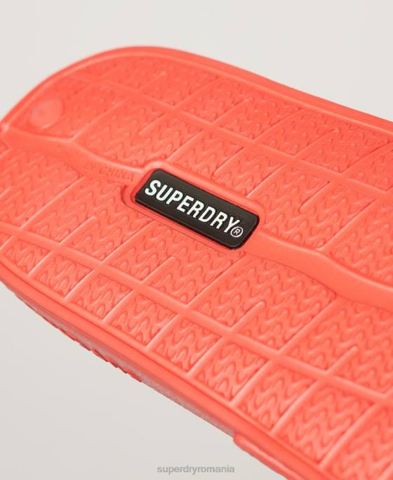 Superdry glisoare de tehnologie de codare pantofi roșu femei JX0Z2204