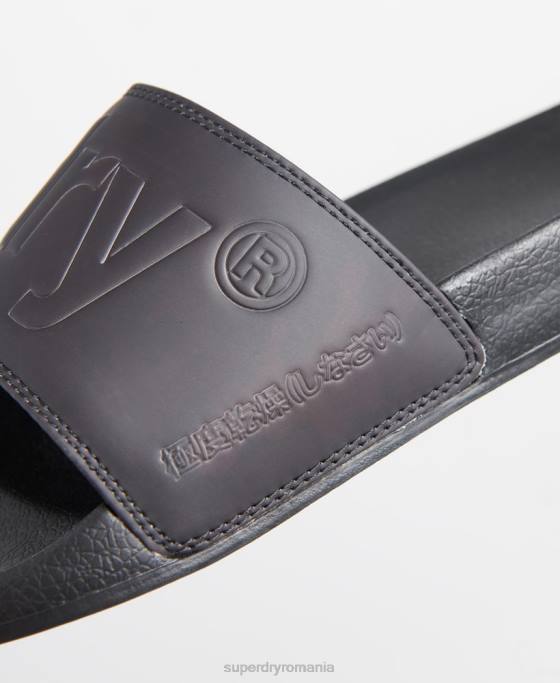 Superdry glisoare magice de plajă camo pantofi verde bărbați JX0Z1945