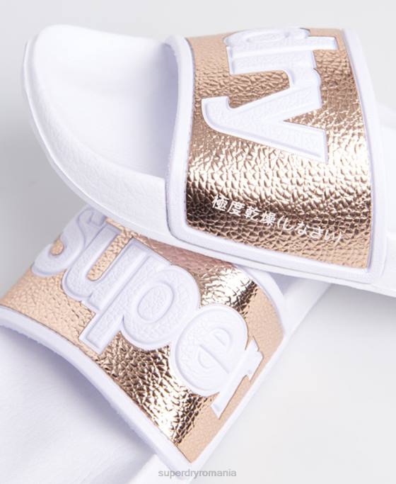 Superdry glisoare pentru piscină eva 20 pantofi roz femei JX0Z6777