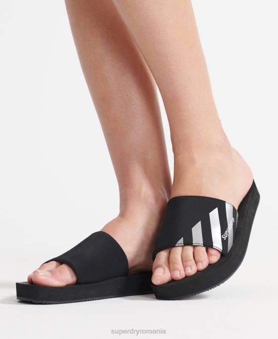 Superdry glisoare sport înot pantofi negru femei JX0Z4207