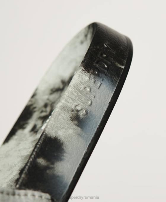 Superdry glisoare vegane tie dye pantofi negru femei JX0Z2003