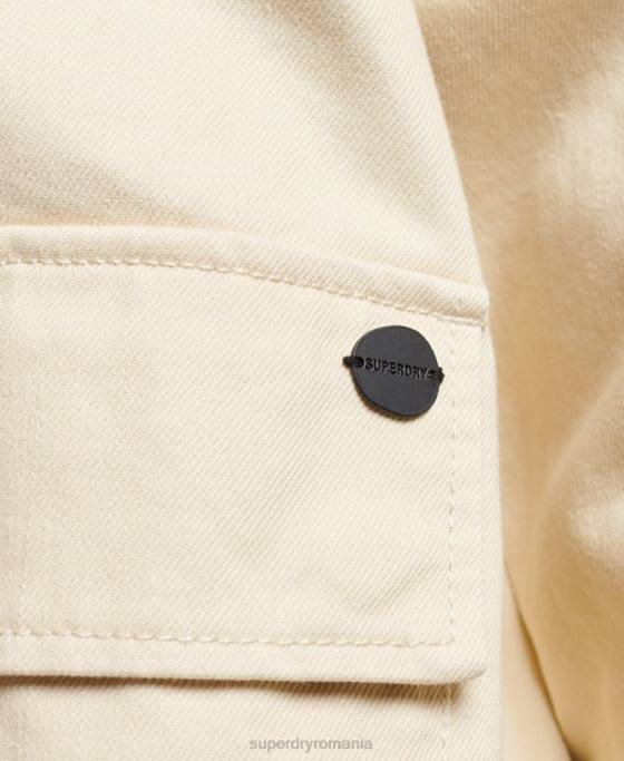 Superdry haina de corvoadă îmbrăcăminte bej femei JX0Z5412