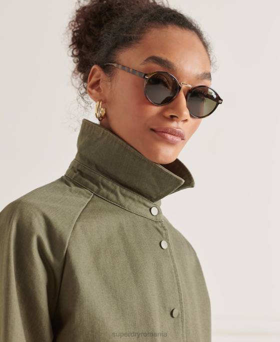Superdry haina de corvoadă îmbrăcăminte verde femei JX0Z5539