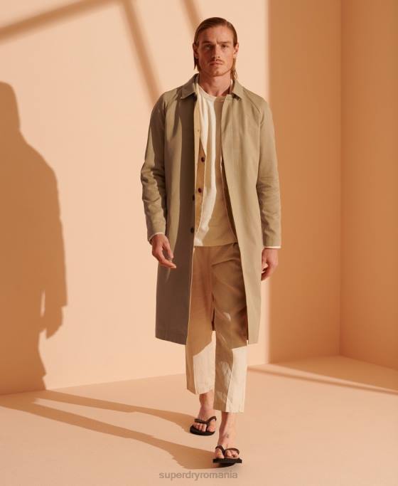 Superdry haină clasică mac ediție limitată îmbrăcăminte maro bărbați JX0Z4764