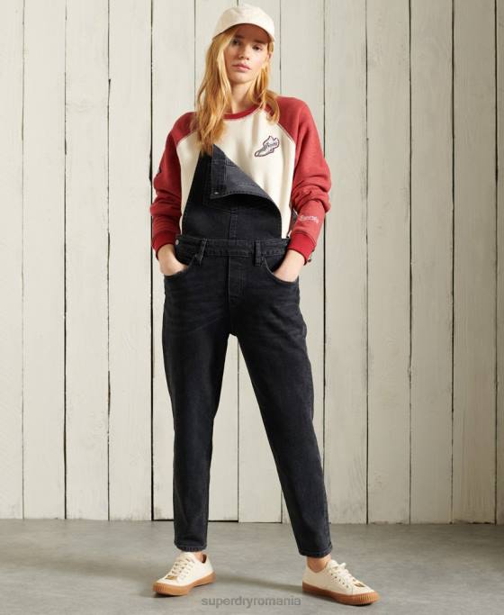 Superdry hanorac atletic colegial îmbrăcăminte cremă femei JX0Z3505