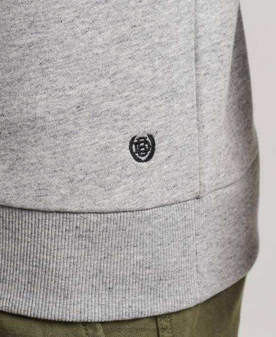 Superdry hanorac atletic vintage pentru gimnastica îmbrăcăminte gri bărbați JX0Z687