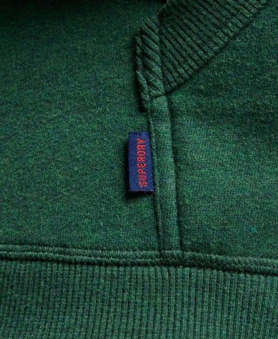 Superdry hanorac brodat cu logo vintage îmbrăcăminte verde bărbați JX0Z783