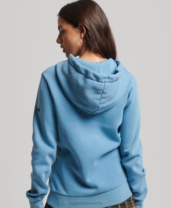 Superdry hanorac clasic cooper îmbrăcăminte gri femei JX0Z3365