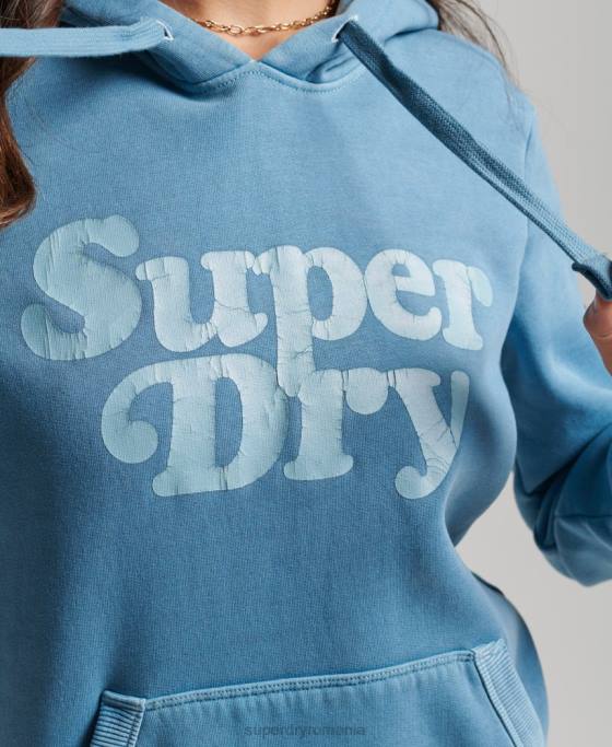 Superdry hanorac clasic cooper îmbrăcăminte gri femei JX0Z3365