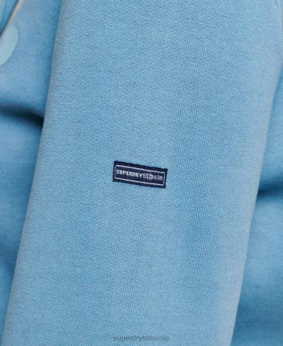 Superdry hanorac clasic cooper îmbrăcăminte gri femei JX0Z3365