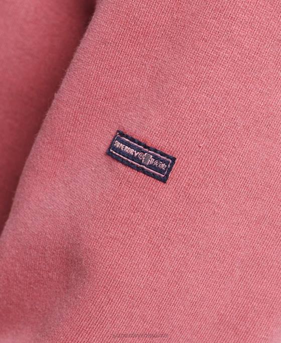 Superdry hanorac clasic cooper îmbrăcăminte roșu femei JX0Z5759