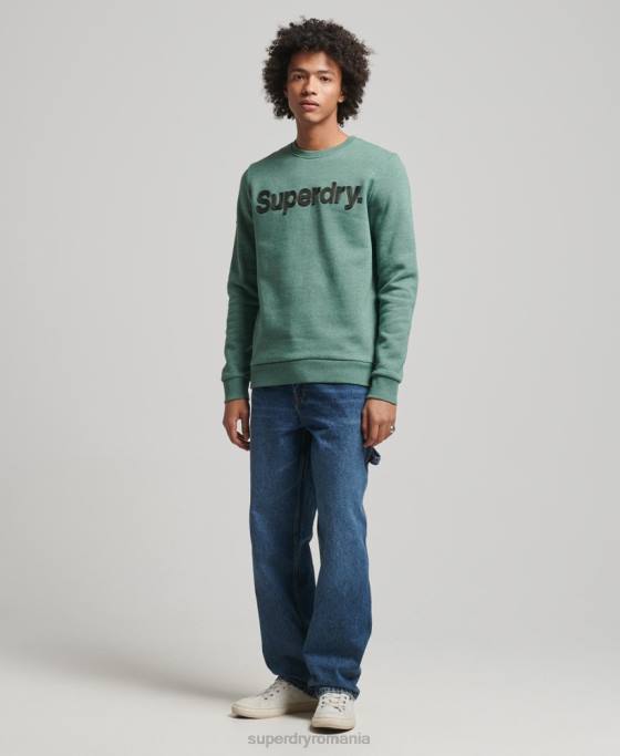 Superdry hanorac clasic cu logo-ul de bază îmbrăcăminte kaki bărbați JX0Z537