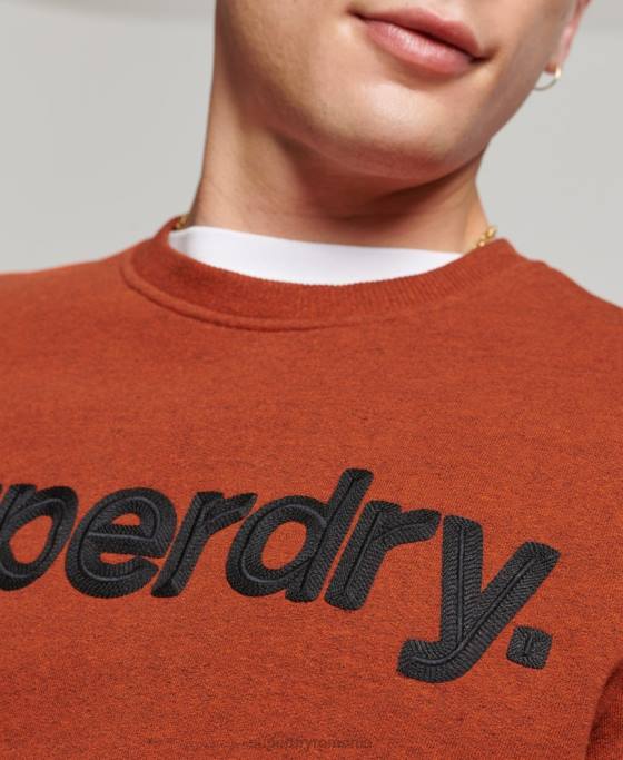 Superdry hanorac clasic cu logo-ul de bază îmbrăcăminte portocale bărbați JX0Z592