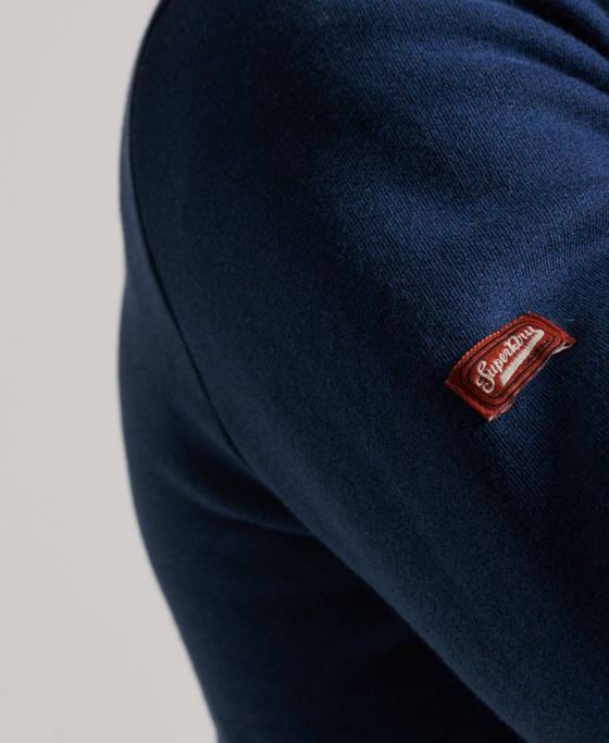 Superdry hanorac clasic cu logo vintage core îmbrăcăminte albastru bărbați JX0Z629