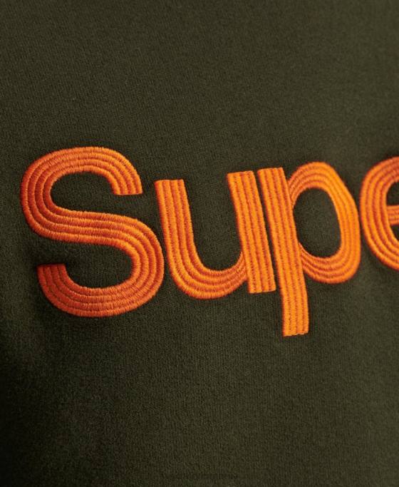 Superdry hanorac clasic de epocă îmbrăcăminte verde bărbați JX0Z5149