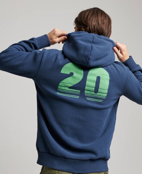 Superdry hanorac clasic teren vintage îmbrăcăminte marina bărbați JX0Z637