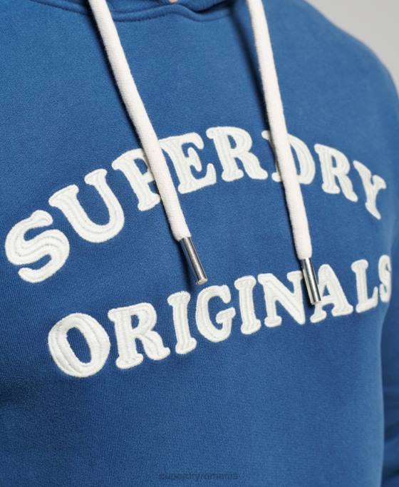 Superdry hanorac clasic vintage cooper îmbrăcăminte marina bărbați JX0Z682
