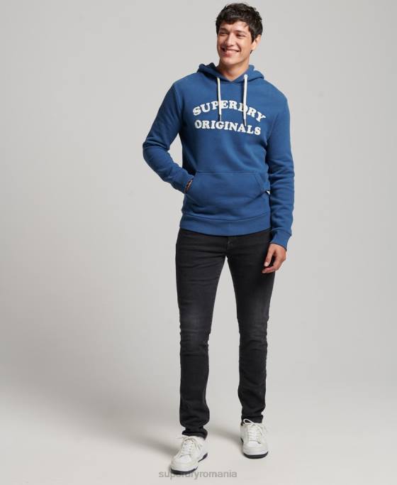 Superdry hanorac clasic vintage cooper îmbrăcăminte marina bărbați JX0Z682