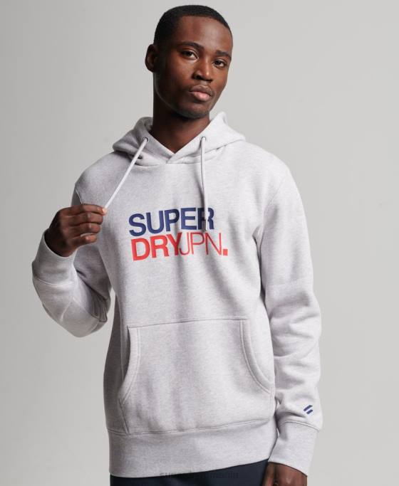 Superdry hanorac cod sportswear îmbrăcăminte gri bărbați JX0Z495