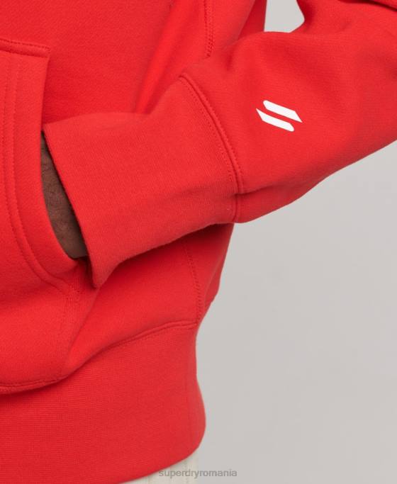 Superdry hanorac cod sportswear îmbrăcăminte roșu bărbați JX0Z540