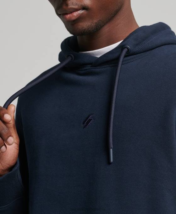 Superdry hanorac cu glugă cu logo sportiv îmbrăcăminte marina bărbați JX0Z5116