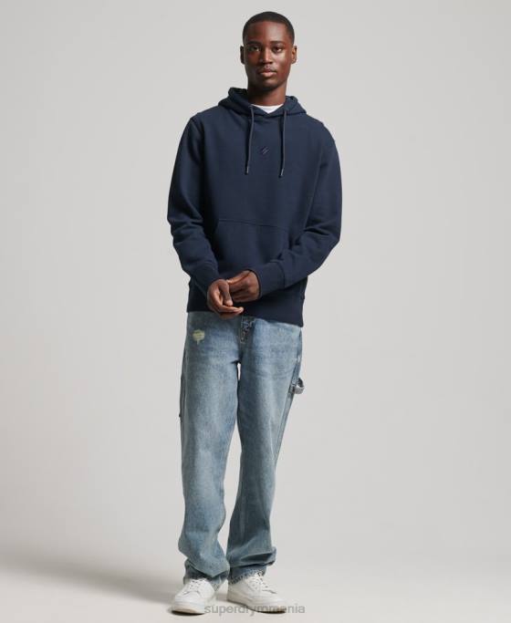 Superdry hanorac cu glugă cu logo sportiv îmbrăcăminte marina bărbați JX0Z5116