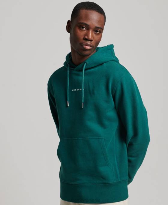 Superdry hanorac cu logo code surplus îmbrăcăminte verde bărbați JX0Z482