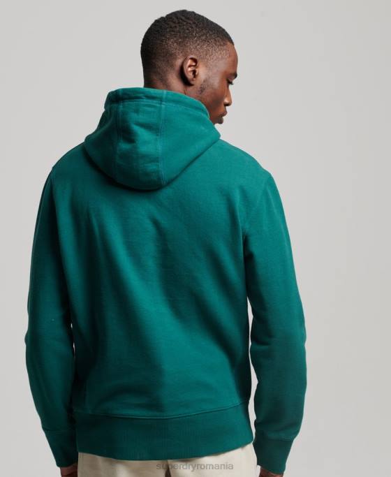 Superdry hanorac cu logo code surplus îmbrăcăminte verde bărbați JX0Z482