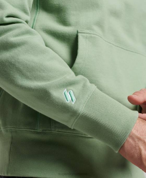 Superdry hanorac cu logo code surplus îmbrăcăminte verde bărbați JX0Z493
