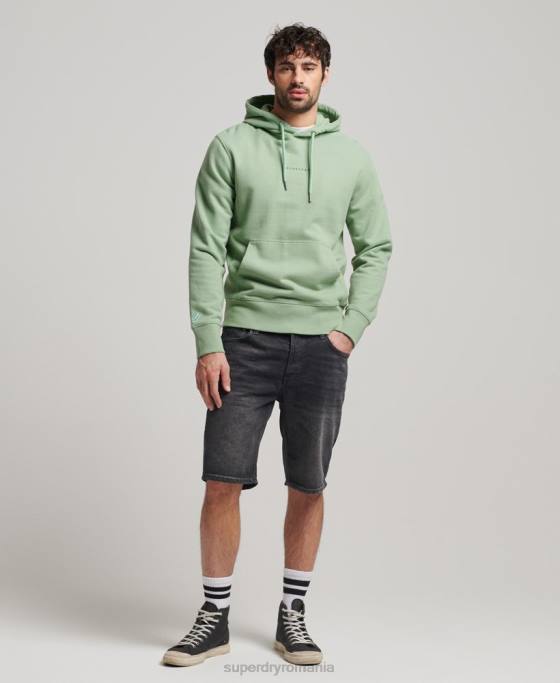 Superdry hanorac cu logo code surplus îmbrăcăminte verde bărbați JX0Z493