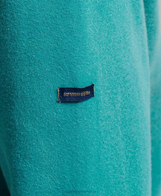 Superdry hanorac cu logo din anii 80 îmbrăcăminte albastru femei JX0Z6073