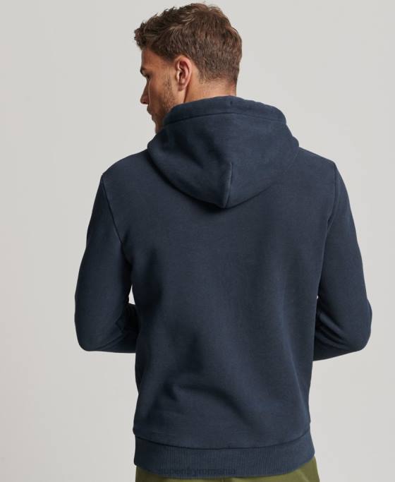 Superdry hanorac cu logo narativ vintage îmbrăcăminte marina bărbați JX0Z568