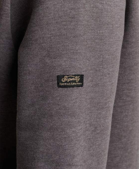 Superdry hanorac cu logo narativ vintage îmbrăcăminte negru femei JX0Z2305