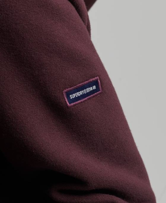 Superdry hanorac cu logo-ul de bază îmbrăcăminte roșu femei JX0Z3474