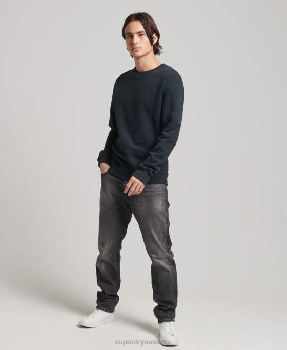 Superdry hanorac cu logo vintage din bumbac organic îmbrăcăminte marina bărbați JX0Z664