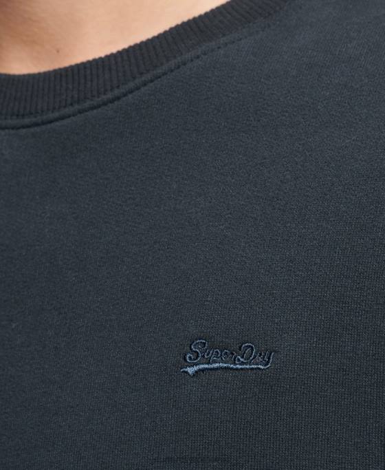 Superdry hanorac cu logo vintage din bumbac organic îmbrăcăminte marina bărbați JX0Z664