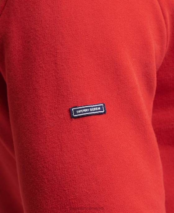 Superdry hanorac cu logo vintage heritage îmbrăcăminte roșu bărbați JX0Z5162