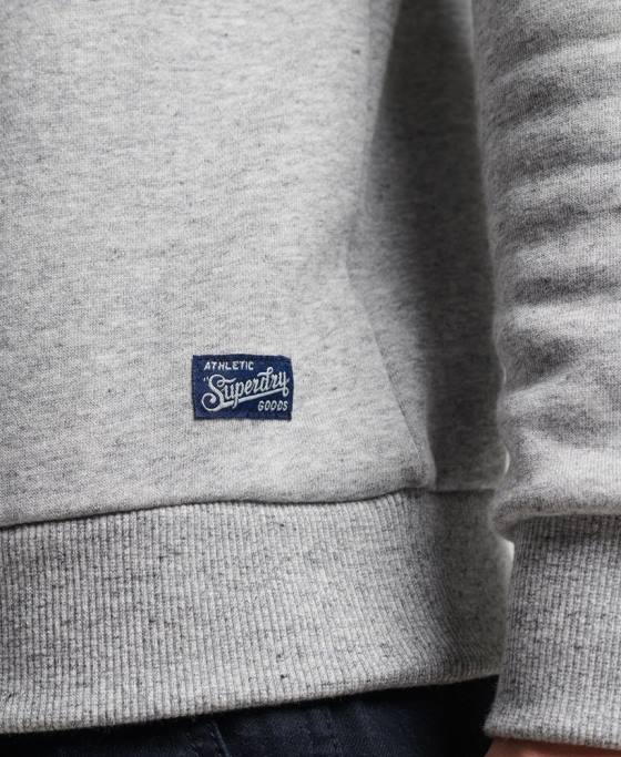 Superdry hanorac cu logo vintage interest crew îmbrăcăminte gri bărbați JX0Z742