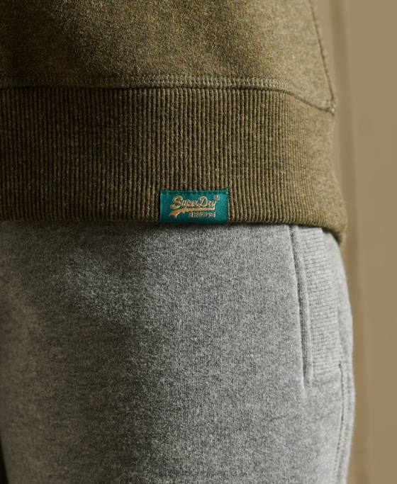 Superdry hanorac cu logo vintage îmbrăcăminte kaki femei JX0Z3478