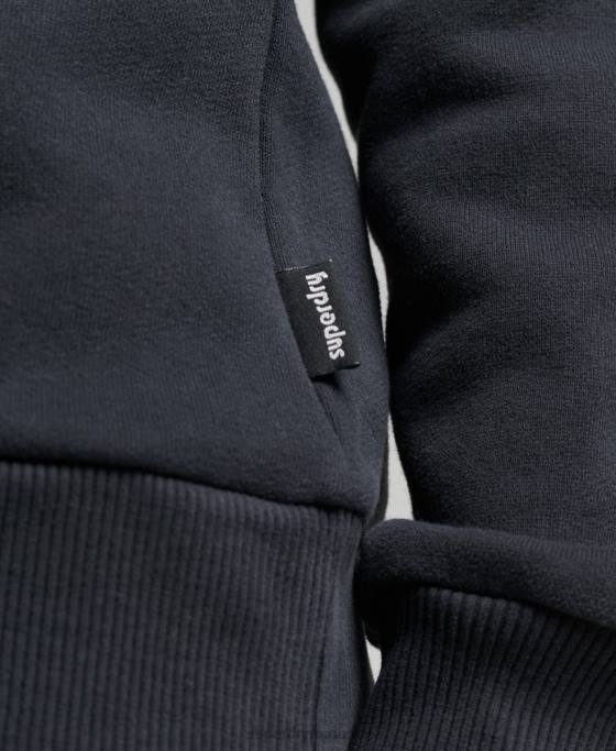 Superdry hanorac cu umplutură fotografie îmbrăcăminte marina femei JX0Z5851